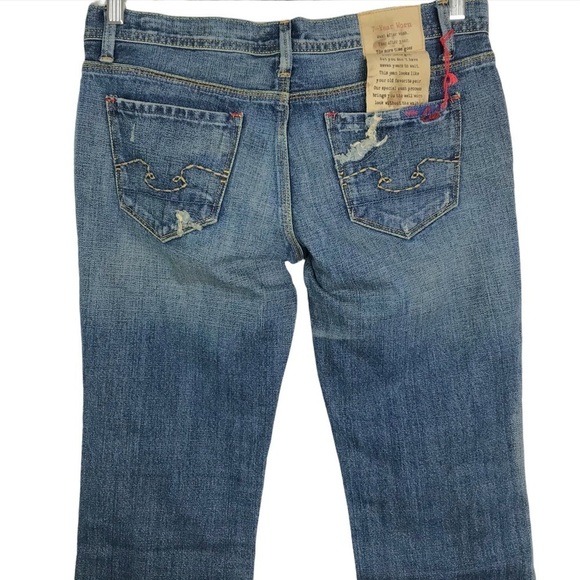 Blue Cult #187 Weekender Flare MidRise Comfort Flare SIZE 28 - Picture 10 of 16